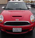 mini cooper 2007 red hatchback s gasoline 4 cylinders front wheel drive 6 speed manual 92653