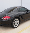 porsche cayman 2010 black coupe gasoline 6 cylinders rear wheel drive automatic 77090