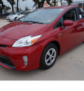 toyota prius 2012 red hatchback two hybrid 4 cylinders front wheel drive automatic 78232