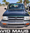 toyota tacoma 1999 green pickup truck sst gasoline 4 cylinders rear wheel drive automatic 32771