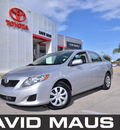 toyota corolla 2009 silver sedan le gasoline 4 cylinders front wheel drive automatic 32771