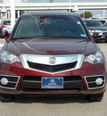 acura rdx 2011 dk  red suv w tech gasoline 4 cylinders front wheel drive automatic 77074