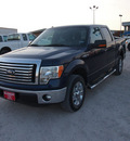 ford f 150 2011 dk  blue xlt flex fuel 6 cylinders 2 wheel drive automatic 76234