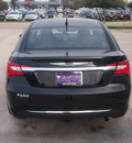 chrysler 200 2013 black sedan touring gasoline 4 cylinders front wheel drive automatic 76051
