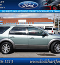 ford taurus x 2008 green suv sel gasoline 6 cylinders front wheel drive automatic 78644