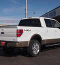 ford f 150 2011 white lariat flex fuel 8 cylinders 4 wheel drive 4 speed automatic 79045