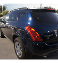 nissan murano 2004 dk  blue suv se gasoline 6 cylinders front wheel drive automatic 78729