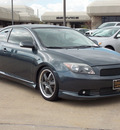 scion tc 2005 dk  gray hatchback gasoline 4 cylinders front wheel drive automatic 77074