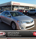 toyota camry 2012 silver sedan xle gasoline 4 cylinders front wheel drive automatic 76116