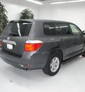 toyota highlander 2009 dk  gray suv gasoline 4 cylinders front wheel drive automatic 91731