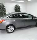 ford focus 2012 gray sedan se flex fuel 4 cylinders front wheel drive automatic 91731