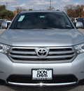 toyota highlander 2012 silver suv limited gasoline 6 cylinders front wheel drive automatic 76011