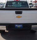 chevrolet silverado 1500 2013 white wt gasoline 6 cylinders 2 wheel drive 4 spd auto,elec cntlled aud sys,am fm ster winds,lcks and mi 77090