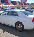 chevrolet malibu 2011 white sedan flex fuel 4 cylinders front wheel drive automatic 79925