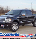 ford f 150 2013 brown platinum gasoline 6 cylinders 4 wheel drive automatic 62708