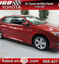 toyota camry 2012 red sedan se gasoline 4 cylinders front wheel drive not specified 91731