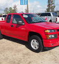 chevrolet colorado 2008 red pickup truck gasoline 5 cylinders 2 wheel drive automatic 77304