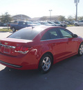 chevrolet cruze 2012 red sedan lt gasoline 4 cylinders front wheel drive automatic 76049