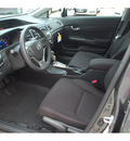 honda civic 2013 black sedan lx gasoline 4 cylinders front wheel drive automatic 77339