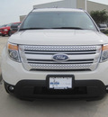 ford explorer 2011 white suv xlt gasoline 6 cylinders 2 wheel drive automatic 77578