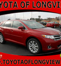 toyota venza 2013 red le gasoline 4 cylinders front wheel drive automatic 75604