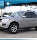 mercedes benz m class 2007 dk  gray suv ml350 gasoline 6 cylinders 4 wheel drive automatic 77002