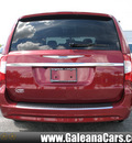 chrysler town and country 2012 red van touring l flex fuel 6 cylinders front wheel drive automatic 33912