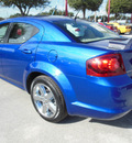 dodge avenger 2013 blue sedan se gasoline 4 cylinders front wheel drive automatic 34731