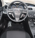 mazda mazda3 2013 gray sedan i sport gasoline 4 cylinders front wheel drive automatic 80504