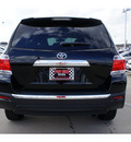 toyota highlander 2013 black suv limited gasoline 6 cylinders front wheel drive automatic 77469