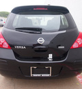 nissan versa 2012 black hatchback 1 8 s gasoline 4 cylinders front wheel drive 4 speed automatic 75150