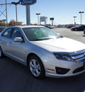 ford fusion 2012 silver sedan se flex fuel 6 cylinders front wheel drive automatic 79407