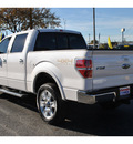 ford f 150 2012 white lariat gasoline 6 cylinders 4 wheel drive automatic 78214