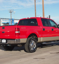 ford f 150 2008 red xlt gasoline 8 cylinders 4 wheel drive automatic 79110