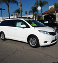 toyota sienna 2011 white van xle gasoline 6 cylinders front wheel drive automatic 91010