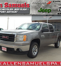 gmc sierra 1500 2007 gray sl gasoline 8 cylinders rear wheel drive automatic with overdrive 77642