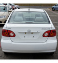 toyota corolla 2003 white sedan ce gasoline 4 cylinders front wheel drive automatic 76543