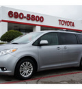 toyota sienna 2011 silver van xle gasoline 6 cylinders front wheel drive automatic 76543