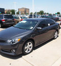 toyota camry 2012 gray sedan se gasoline 4 cylinders front wheel drive 6 speed automatic 76053