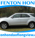 chevrolet equinox 2010 silver suv ls gasoline 4 cylinders front wheel drive automatic 75606