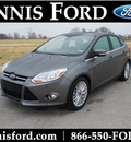 ford focus 2012 gray hatchback sel flex fuel 4 cylinders front wheel drive automatic 75119