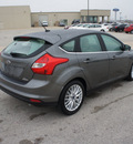 ford focus 2012 gray hatchback sel flex fuel 4 cylinders front wheel drive automatic 75119