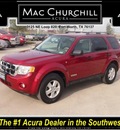 ford escape 2008 dk  red suv xlt gasoline 6 cylinders front wheel drive automatic with overdrive 76137