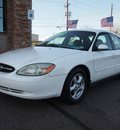 ford taurus 2002 white sedan se gasoline 6 cylinders front wheel drive automatic 80229