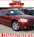 dodge magnum 2006 red wagon sxt gasoline 6 cylinders automatic 78666