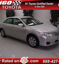 toyota camry 2011 silver sedan le 4 cylinders automatic 91731