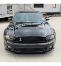 ford shelby gt500 2012 black coupe gasoline 8 cylinders rear wheel drive 6 speed manual 77706