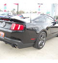 ford shelby gt500 2012 black coupe gasoline 8 cylinders rear wheel drive 6 speed manual 77706