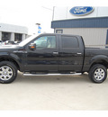 ford f 150 2010 black xlt flex fuel 8 cylinders 4 wheel drive automatic with overdrive 77706