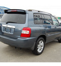 toyota highlander hybrid 2007 lt  blue suv limited hybrid 6 cylinders front wheel drive automatic with overdrive 77627